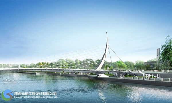 陜西公路橋梁-人行天橋設(shè)計(jì)
